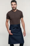 Kariban Uniszex, női, férfi kötény, szakács, pincér Kariban KA887 Cotton Long Apron -Egy méret, White