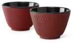 Bredemeijer Pahar pentru ceai XILIN, set de 2 buc, roșu, din fontă, Bredemeijer (G004R)