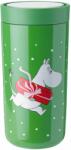 Stelton Thermo bögre TO GO CLICK MOOMIN PRESENT 400 ml, zöld, Stelton (SN13719)
