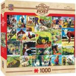 Masterpieces 1000 db-os puzzle - The Saturday Evening Post Collection - Farmland Collage (71808) (71808)