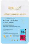SheFoot Mască hidratantă pentru picioare în formă de șosetă - SheFoot Luxury Golden Socks 2 buc