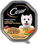 Cesar tálca 14x150 g nedves teljes értékű eledel felnőtt kutyáknak mártással, csirkével, zöldséggel és petrezselyemmel