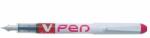 Pilot Stilou Pilot V-Pen de unică folosință culori diverse 0.5 mm cu capac roz (PSVPN-4W-P)