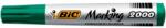 BIC Marker permanent BIC 2000, varf rotund 1.7 mm, verde (CT8034)