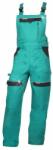 ARDON Salopetă de lucru cu pieptar COOL TREND scundă - Verde | L (H8128/L)