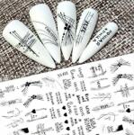  Körömmatrica - F869