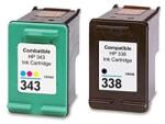 Propart Cartuse imprimanta HP 338 si HP 343 - set compatibil - color