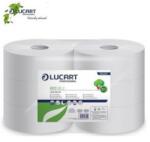 Lucart Toalettpapír 2 rétegű közületi átmérő: 26 cm fehér 6 tekercs/karton 26 J EcoLucart_812207 (812207) - irodaikellekek