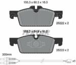TEXTAR set placute frana, frana disc TEXTAR Q+ 2522204 (2522204)