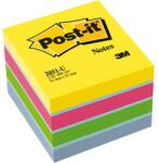 Post-it Öntapadós jegyzet 3M Post-it LP2051U 51x51mm mini kocka ultra színek 400 lap (12761) - robbitairodaszer