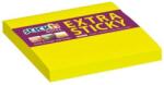 STICK N Öntapadó jegyzettömb STICK`N extra erős 76x76mm neon sárga 90 lap (21670) - robbitairodaszer