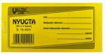 Vectra-line Nyomtatvány nyugta VECTRA-LINE 1 soros 20 db/csomag - robbitairodaszer