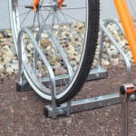  Acél kerékpártároló állvány 2 kerékpár tárolására, falra is szerelhető 10013778