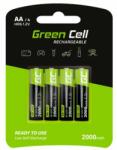 Green Cell Green Cell akkumulátor újratölthető elem 4x AA HR6 2000mAh (GC-35381)