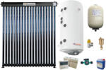 Fornello Sistem solar presurizat, panou Fornello 20 Tuburi Heat Pipe, boiler cu 2 serpentine si rezistenta electrica Eldom 150 litri, pompa 25-60, controller, vas expansiune, antigel, supapa 1/2, aerisitor 1/2