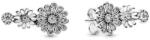 Pandora Szikrázó százszorszép trió ezüst gombfülbevaló - 298876C01 (298876C01)