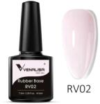  Venalisa Rubber ecsetes base/ Műköröm építő zselé RV02 (_RV02)