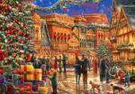 Bluebird Puzzle - Puzzle Chuck Pinson: Crăciun în Piața Orașului - 1 000 piese Puzzle