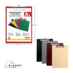 Ark Clipboard plastic simplu A4 prevazut cu rigla Ark