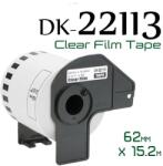 Compatible Banda Laminata Etichete pentru Brother DK22113, 62mm x 15, 24m