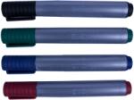 EVOffice Permanent marker varf rotund 4 buc/set