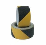  Banda adeziva antiderapanta, negru/galben, 50mmx15m