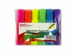 EVOffice Textmarker 6culori/set