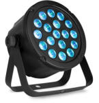 Tronios Светлинен ефект slimpar45 18x 3w 3-in-1 rgb leds dmx - muzikalen