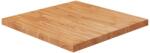 vidaXL Blat masă pătrat maro deschis 70x70x4 cm lemn stejar tratat (343061)
