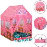 vidaXL Cort de joacă pentru copii cu 250 bile, roz, 69x94x104 cm (3107749) - comfy