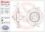 BREMBO Disc frana RENAULT MEGANE I Break (KA0/1) (1999 - 2003) BREMBO 09.8137. 2X