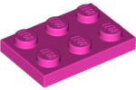 LEGO® 3021c47 - LEGO sötét rózsaszín lap 2 x 3 méretű (3021c47)