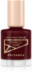 MAX Factor x Priyanka Miracle Pure lac de unghii pentru ingrijire culoare 380 Bold Rosewood 12 ml