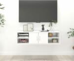 vidaXL Raft de perete, alb, 102x30x29 cm, PAL (806256) Raft