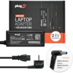 PlugOn HP laptop töltő, adapter, 19.5V 2.31A - 45W (notebook töltő) (12890)