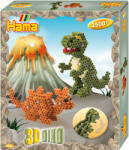 Hama 3D Dino, 4000 margele Hama midi in cutie (Ha3250)