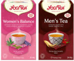 YOGI TEA Yogi Tea® Női egyensúly bio tea + Bio tea férfiaknak - onlinekosar