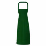 Premier Uniszex, női, férfi kötény, szakács, pincér Premier PR102 100% Cotton Bib Apron -Egy méret, Bottle