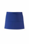 Premier Uniszex, női, férfi kötény, szakács, pincér Premier PR155 Colours Collection’ Three pocket Apron -Egy méret, Royal
