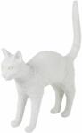 Seletti Lampă de masă JOBBY THE CAT, 52 cm, LED, alb, Seletti