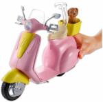 Mattel Barbie: scuter cu căţeluş (FRP56)