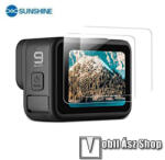 SUNSHINE Hydrogel TPU kamera, fényképező védőfólia - Ultra Clear, ÖNREGENERÁLÓ! - 1db, a kijelzőt védi - GoPro Hero 11 / 10 / 9