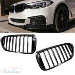  BMW G30 G31 2017-2020 lakkozott fekete Performance stílusú vese hűtőrácsok bmwpower