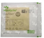 Mölnlycke Exufiber Ag+ rostkötszer, Mölnlycke, 10cm x 10cm, 1 db (43-01-011)