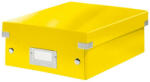 Leitz Tároló doboz LEITZ Click&Store rendszerező S méret sárga (60570016)