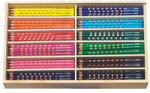 LYRA Színes ceruza LYRA Groove Slim háromszögletű vékony fadobozban 144 db-os (2824144)