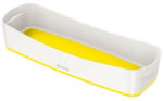 Leitz Tároló doboz LEITZ Wow Mybox műanyag keskeny fehér/sárga (52581016)