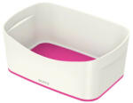 Leitz Tároló doboz LEITZ Wow Mybox műanyag fehér/rózsaszín (52571023)