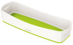 Leitz Tároló doboz LEITZ Wow Mybox műanyag keskeny fehér/zöld (52581054)