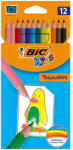 BIC Színes ceruza BIC Kids Tropicolors hatszögletű 12 db/készlet (83256610)